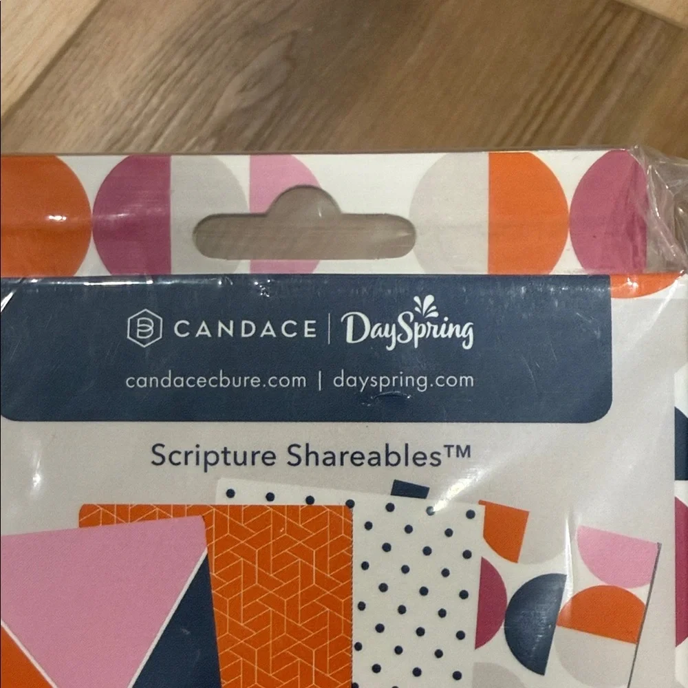 Candace Cameron Bure Scripture Shareables - Orange, Pink, Blue